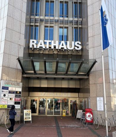 Rathaus Bad Homburg Eingang Ladengalerie